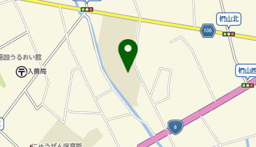 入善中学校の地図画像