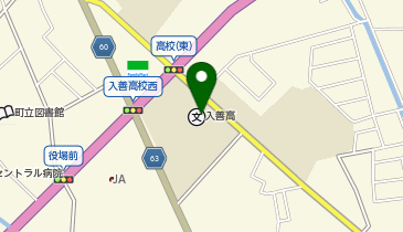 入善高等学校(体育館・武道場・同窓会館・グラウンド)の地図画像