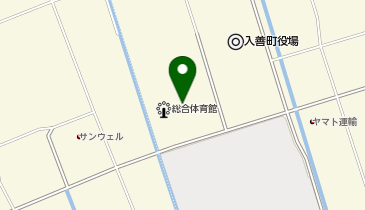 総合体育館の地図画像