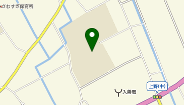 入善西中学校の地図画像