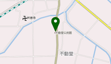 不動堂公民館の地図画像