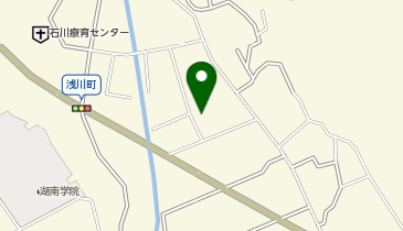 旧東浅川小学校の地図画像