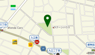 入江第1児童公園の地図画像
