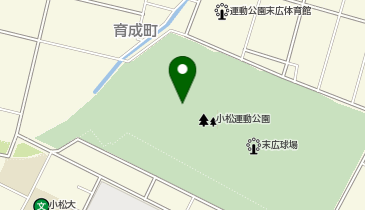 小松運動公園の地図画像