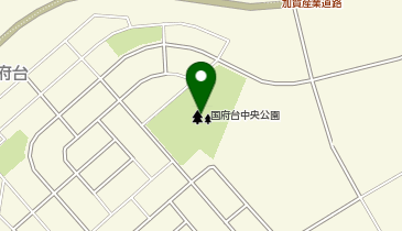 国府台中央公園の地図画像