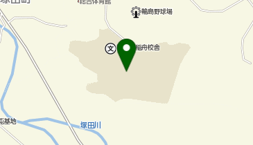 旧石川県輪島実業高等学校(格技場)の地図画像