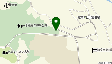 輪島市一本松ゲートボール場の地図画像
