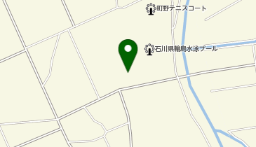 輪島市町野グラウンドゴルフ場の地図画像