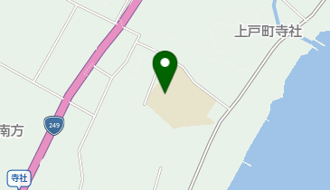 上戸小学校の地図画像