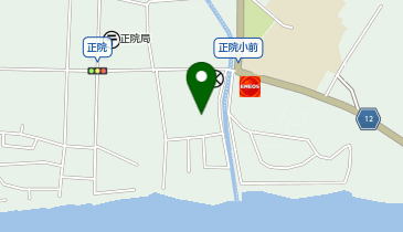 正院公民館の地図画像