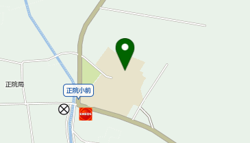 正院小学校の地図画像