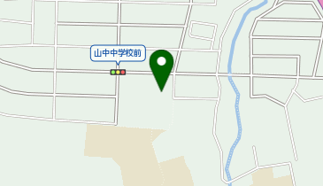 山中健民体育館駐車場の地図画像