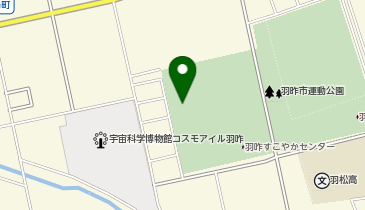 羽咋市武道館の地図画像