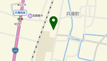 粟ノ保公民館の地図画像