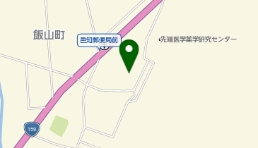 邑知公民館の地図画像