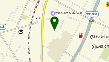 宇野気公民館の地図画像