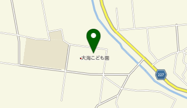 大海交流センターの地図画像