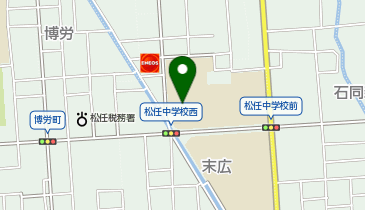 松任小学校(体育館)の地図画像