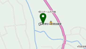 吉野谷コミュニティセンターの地図画像