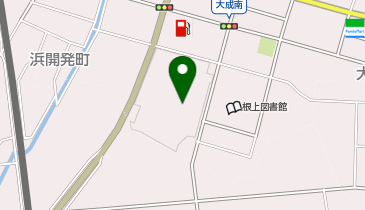 根上総合文化会館の地図画像