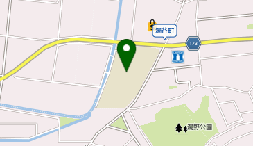 湯野小学校の地図画像