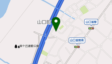 山口町学習等供用施設の地図画像