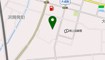 根上総合文化会館の地図画像