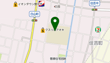 菅原小学校の地図画像