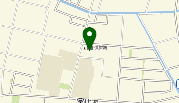 川北町児童館の地図画像