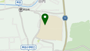 英田小学校の地図画像
