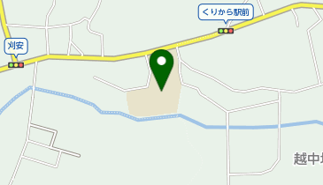 刈安小学校の地図画像