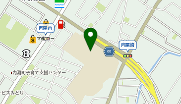 向粟崎小学校 グラウンドの地図画像