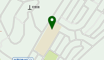 白帆台小学校 グラウンドの地図画像