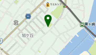 旭ケ丘公民館の地図画像
