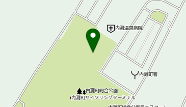 屋内温水プールの地図画像