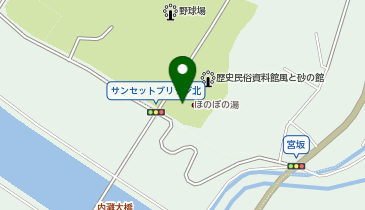 ほのぼの湯(防災コミュニティセンター)の地図画像