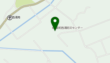西浦防災センターの地図画像