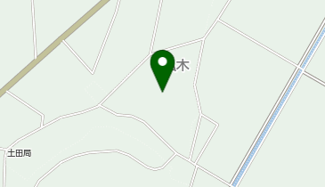 旧土田小学校の地図画像