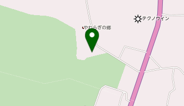 やわらぎの郷の地図画像
