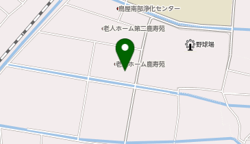 特別養護老人ホーム「鹿寿苑」の地図画像