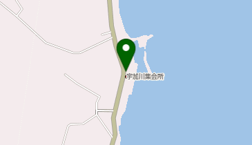 宇加川集会所の地図画像
