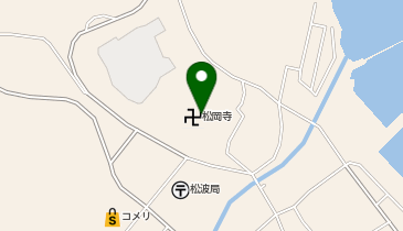 松岡寺駐車場の地図画像