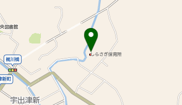 しらさぎ保育所の地図画像