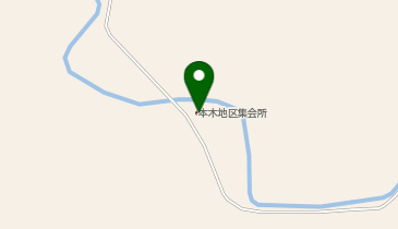 本木地区集会所の地図画像