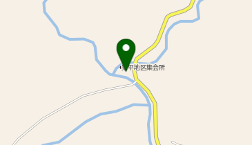 猪平地区集会所の地図画像