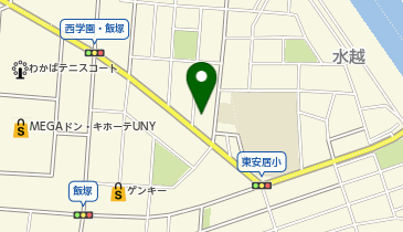 東安居公民館の地図画像