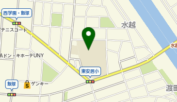 東安居小学校の地図画像