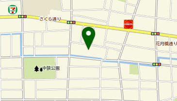 湊保育園の地図画像