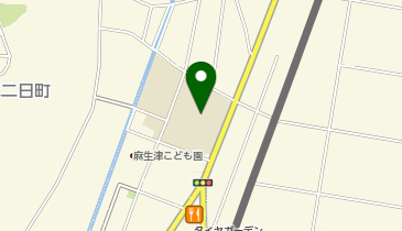 麻生津小学校の地図画像