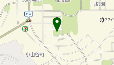 南明里公園の地図画像